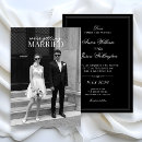 Search for icon invitations Black and white