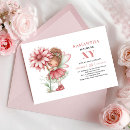 Search for fairy birthday invitations Girl