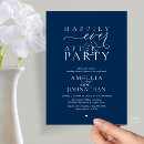 Search for glam wedding invitations Navy blue