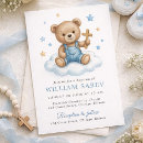 Recherche de bleu baptême invitations Baptême de bébé garçon