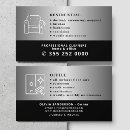 Recherche de services de conciergerie cartes visite Administrative professional