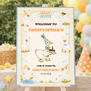 Search for silly goose posters 1st birthday
