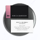 Recherche de cuir blanc cartes visite Monogramme