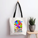 Search for autism awareness tote bags Asd