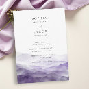 Search for purple mountain invitations Outdoors