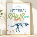 Search for dinosaur welcome signs Boys birthday