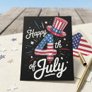 Search for hat horizontal postcards 4th of july