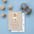 Search for brown bear invitations Gender neutral