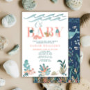 Search for coral baby shower invitations Modern