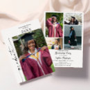Search for minimalist graduation invitations Calligraphy