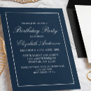 Search for navy birthday invitations Minimalist