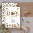 Search for deer baby boy shower invitations Bear