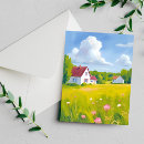 Search for lush green cards Watercolor