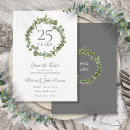 Search for silver wedding save the dates Anniversary party