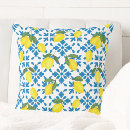 Search for lemon pillows Mediterranean