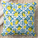 Search for lemon pillows Mediterranean