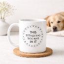 Search for funny dog lover mugs Fur baby