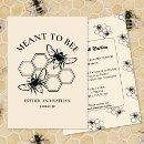 Search for bee wedding invitations Meant to bee