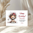 Search for funny animal birthday cards Watercolor