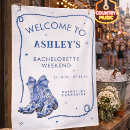 Search for bachelorette welcome party signs Last rodeo
