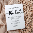 Search for we eloped wedding reception invitations Typography
