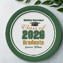Search for green and gold paper plates College