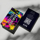 Search for fluorescent business cards Qr code