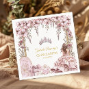 Search for pink and gold napkins Mis quince anos
