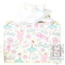 Search for pastel nutcracker wrapping paper Ballerina