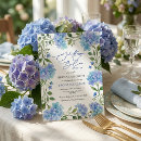 Search for hydrangea wedding stationery Blue and white