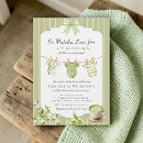 Search for pinstripe baby shower invitations For her