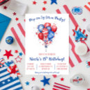 Search for birthday 4th of july invitations Stars and stripes