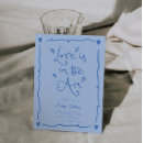 Search for icy blue invitations Trendy