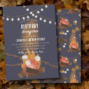 Search for bonfire party invitations Rustic