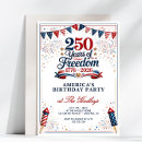 Search for freedom party invitations Patriotic