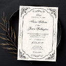 Search for victorian gothic wedding invitations Classic