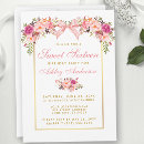 Recherche de douze ans invitations Rose pâle