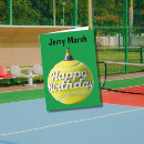 Search for tennis birthday cards Green