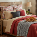 Search for red plaid pillowcases Farmhouse