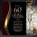 Search for maroon black birthday invitations Gold