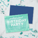 Search for turquoise birthday invitations Trendy