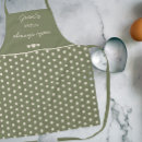 Search for olive green placemats Grandmother