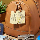 Recherche de texte bagages étiquettes Fleurs