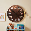 Search for deer clocks Woodland animal
