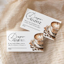 Search for coffee bean invitations Diaper raffle