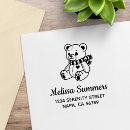 Search for toy rubber stamps Return address