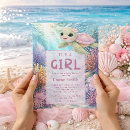 Search for aqua baby shower invitations Under the sea