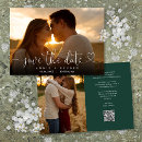 Search for emerald green save the dates Qr code