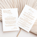 Search for welcome letter wedding programs Elegant