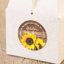 Search for sunflower thank you stickers Farmhouse